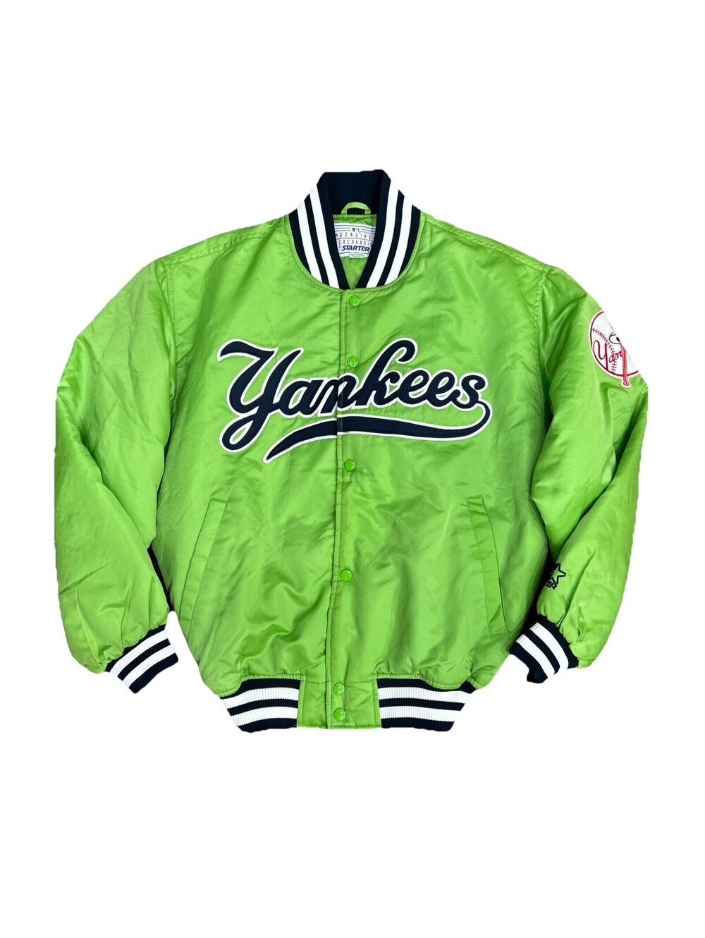 Vintage New York Yankees Starter Baseball Jacket Size Medium Rare USA